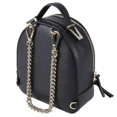 versace rucksack schwarz damen|VERSACE .